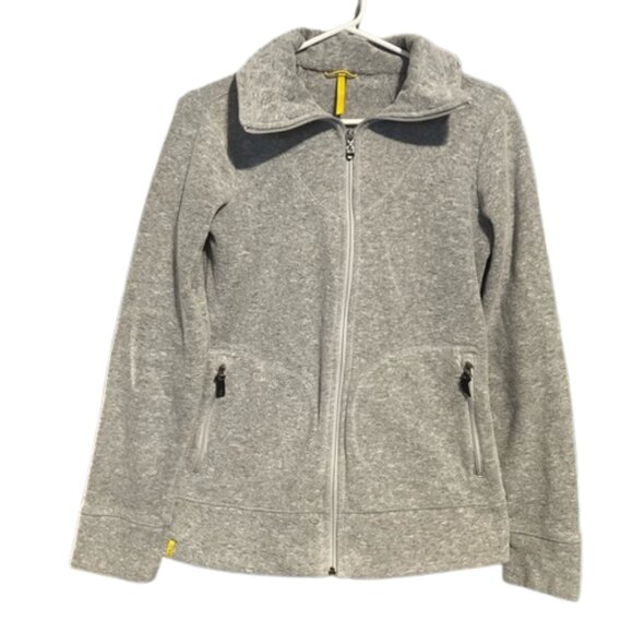 Lole Jackets & Blazers - Lole Women's Gray Zip-Up Fleece Jacket SMALL